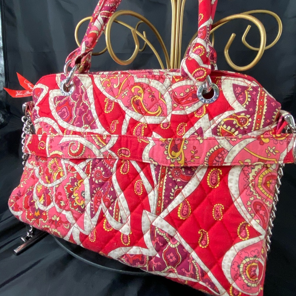 Vera Bradley Chain Purse NWOT Rosy Posies